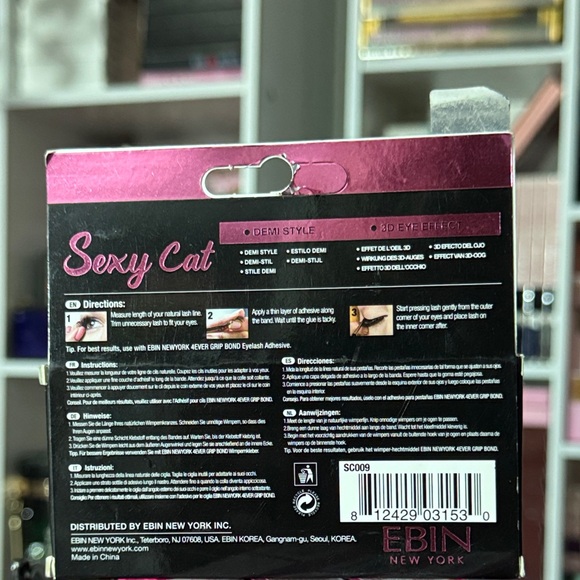 Sexy Cat Sagittarius 3D Lashes - Black - Picture 2 of 2